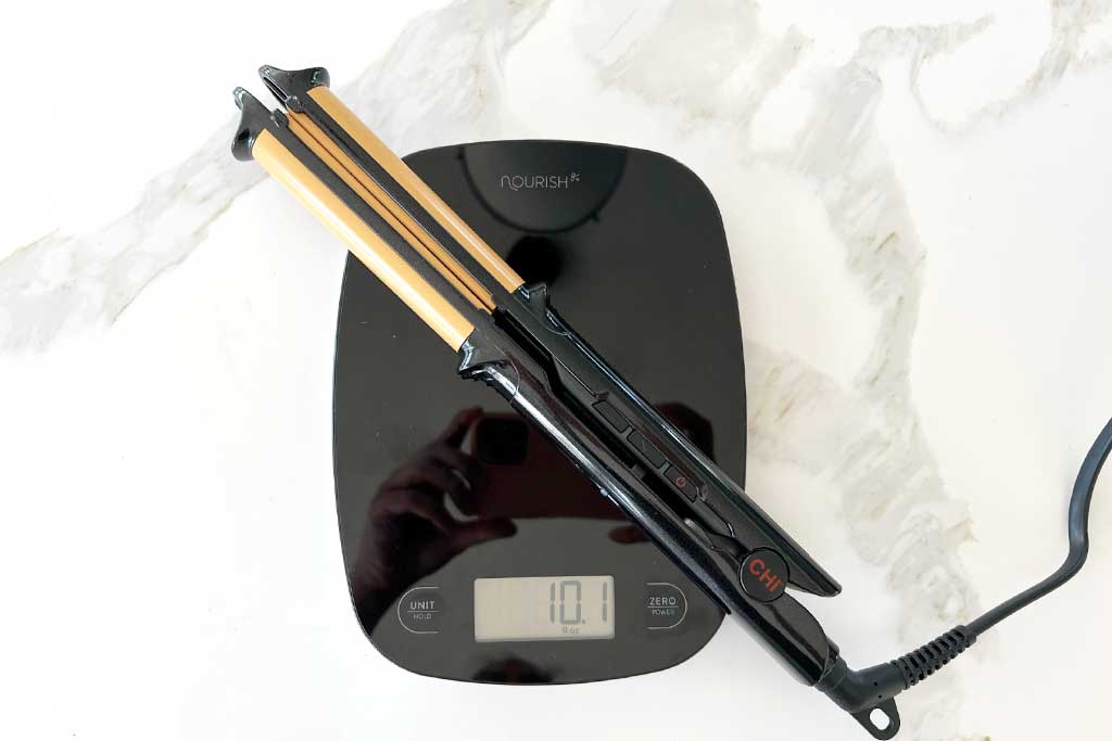 CHI-Tourmaline-Ceramic-3-in-1-Styling-Iron-weight